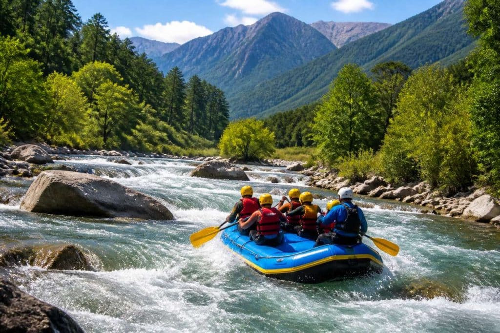 Rafting sur la rivière Struma : découvrez un paradis pour les aventuriers