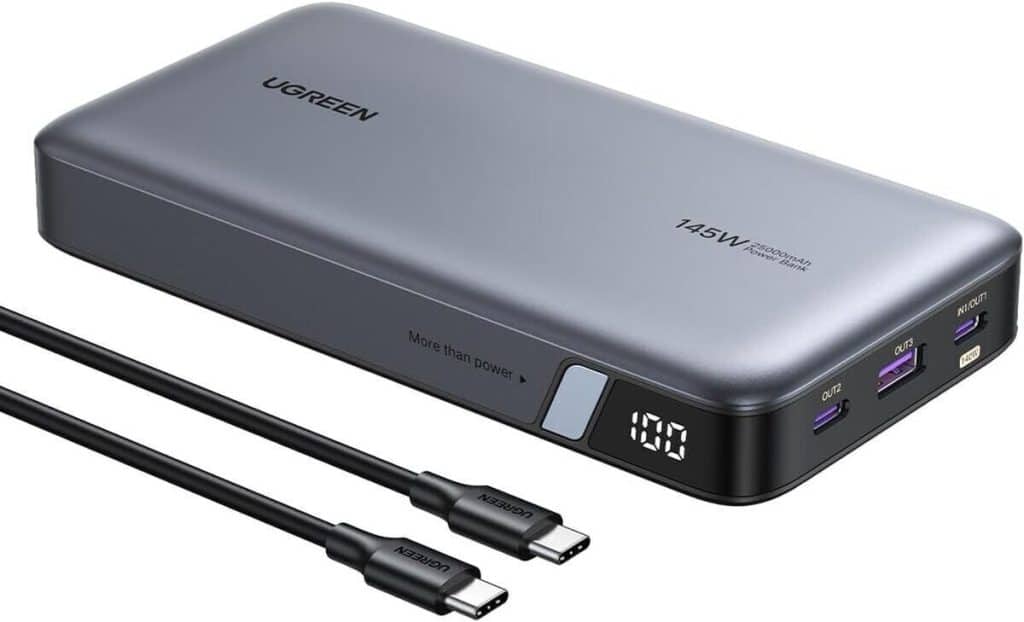 Test de la batterie externe UGREEN Nexode 145W : puissance et rapidité